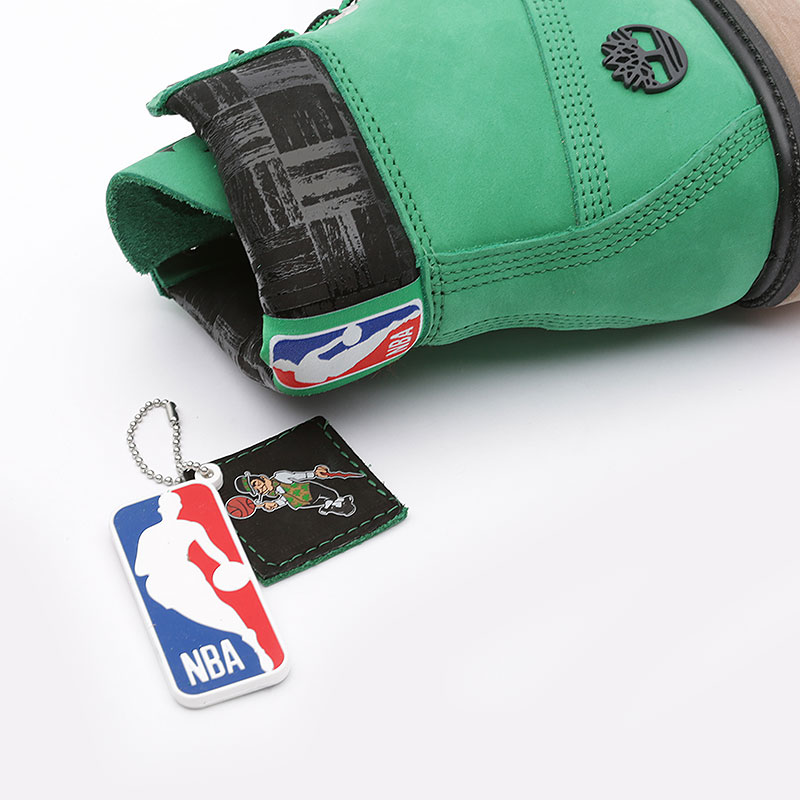мужские зеленые ботинки Timberland Boston Celtics NBA TBLA284UW - цена, описание, фото 5